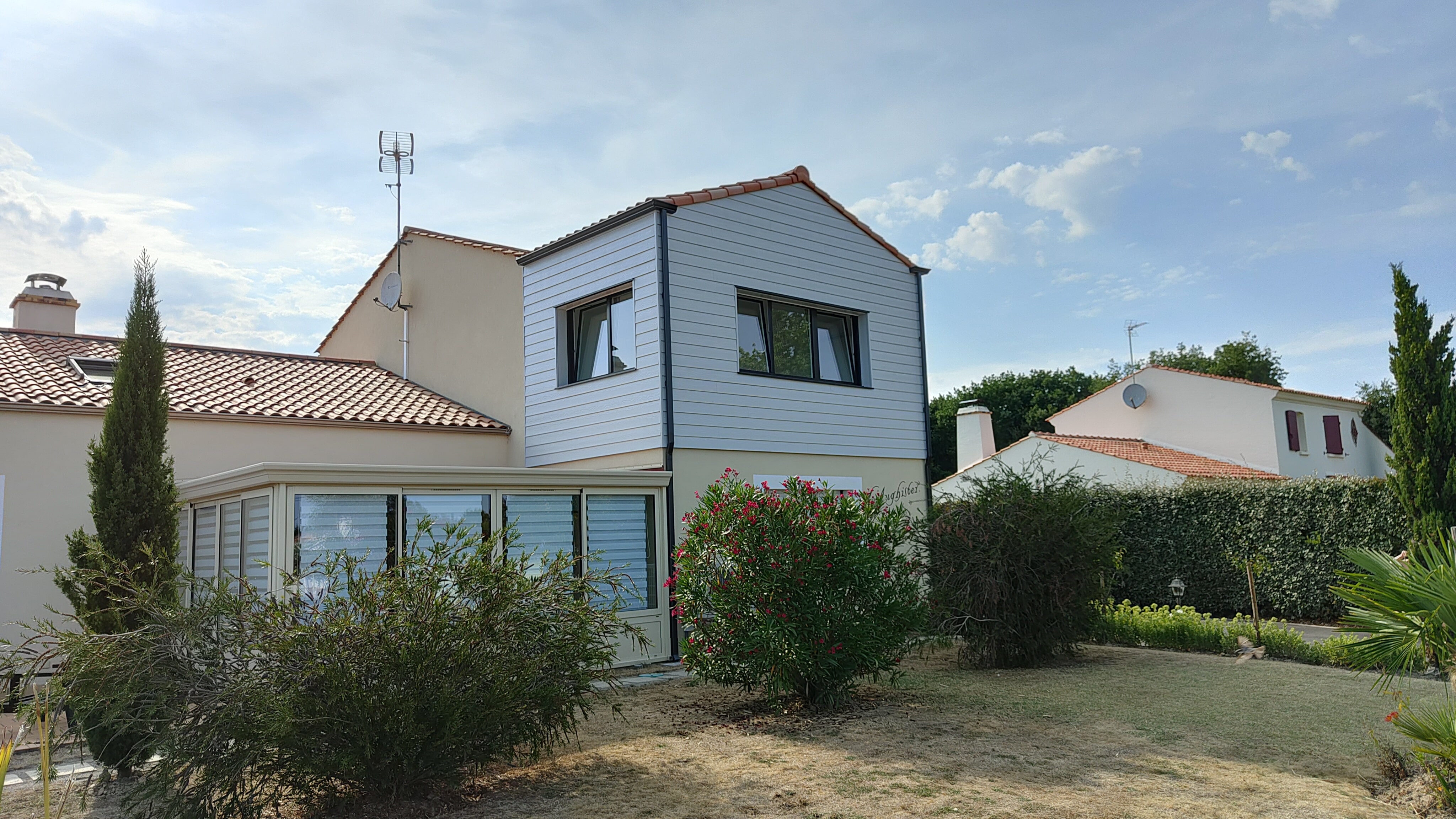 Extension Ossature Bois en Vendée - Ossature Bois - Extensions Bois